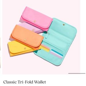 NWT Stoney Clover Lane Tri-Fold Wallet